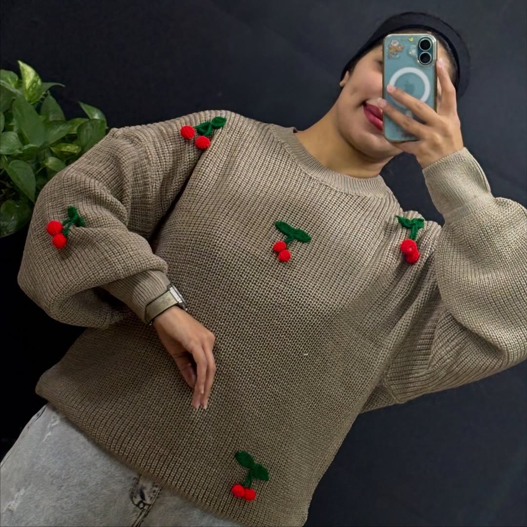 بافت گیلاسی قد بافت سایز آزاد